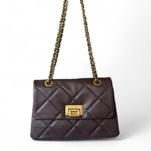 ALDO Elegant Brown Quilted Women's shoulder Bag is NEW but without price Tag